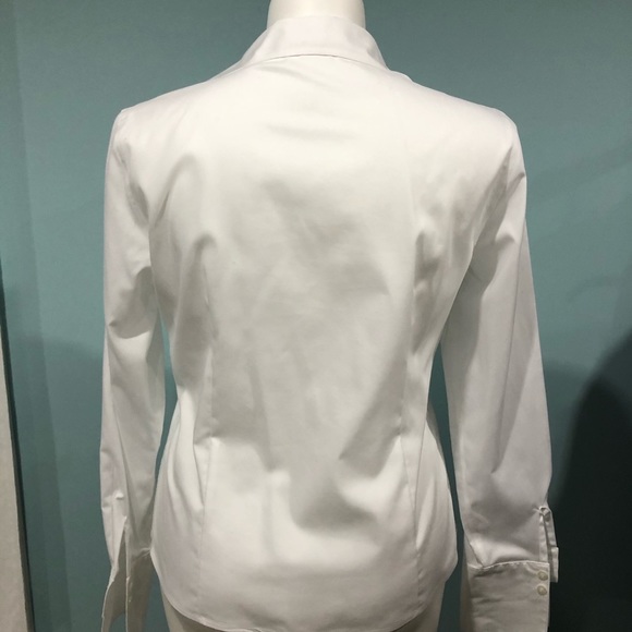 Calvin Klein Non-Iron Shirt size 14 French cuffs - Picture 2 of 2